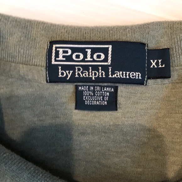 Polo by Ralph Lauren Men’s  Knit Polo Collar Top Size XL Short Sleeve EUC - Picture 3 of 8
